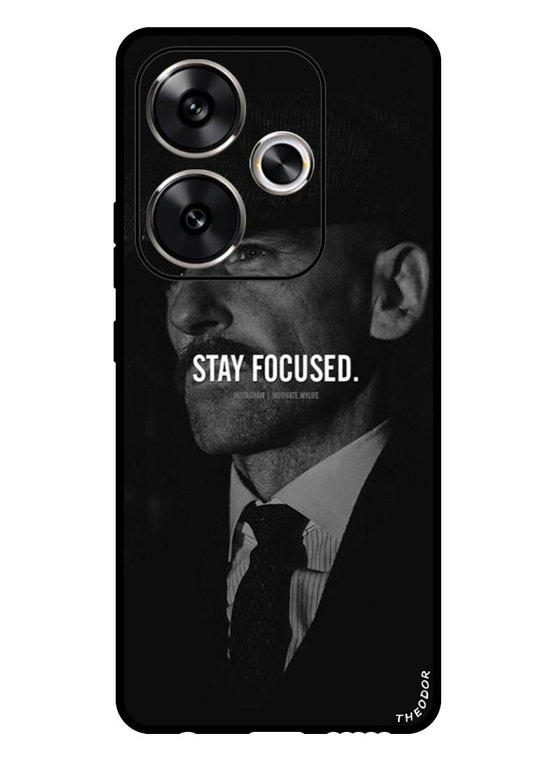 Theodor Protective Case Anti Scratch Shock Proof Bumper Cover For Xiaomi Redmi Turbo 3 Stay focused  - Image 1