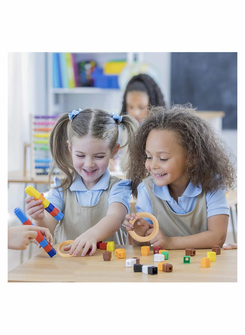 Excefore 20 Pcs Natural Wood Loop Ring Pendant Connector, Smooth Wood Circles Without Paint for Crafts, Home, Ring Pendant, DIY Connectors, Jewelry Making Accessory - 5.5cm x 10mm - Image 2