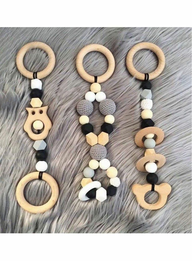 Excefore 20 Pcs Natural Wood Loop Ring Pendant Connector, Smooth Wood Circles Without Paint for Crafts, Home, Ring Pendant, DIY Connectors, Jewelry Making Accessory - 5.5cm x 10mm - Image 3