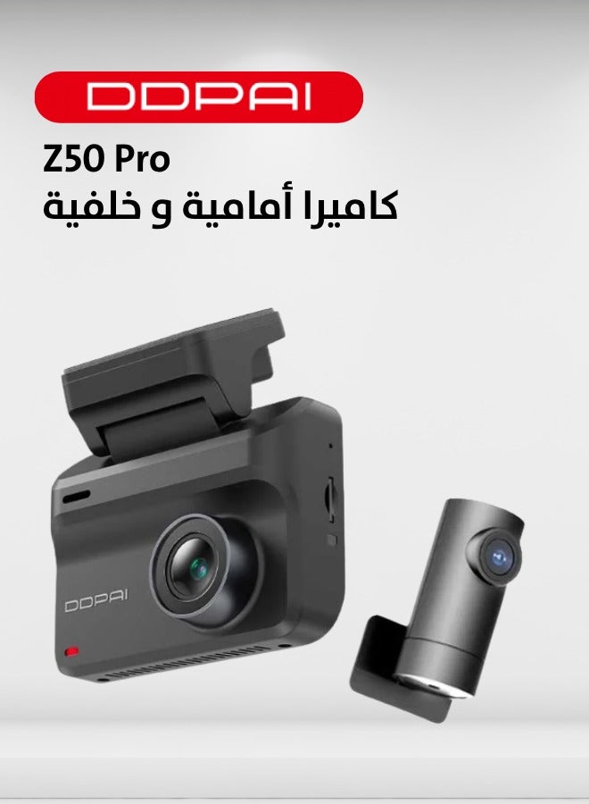 ddpai DDPAI Z50 Pro 4K Dash Cam Front and Rear Camera - Image 1