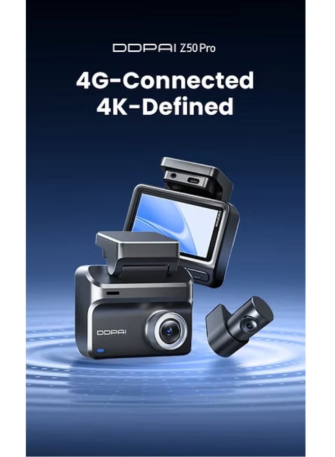 ddpai DDPAI Z50 Pro 4K Dash Cam Front and Rear Camera - Image 5