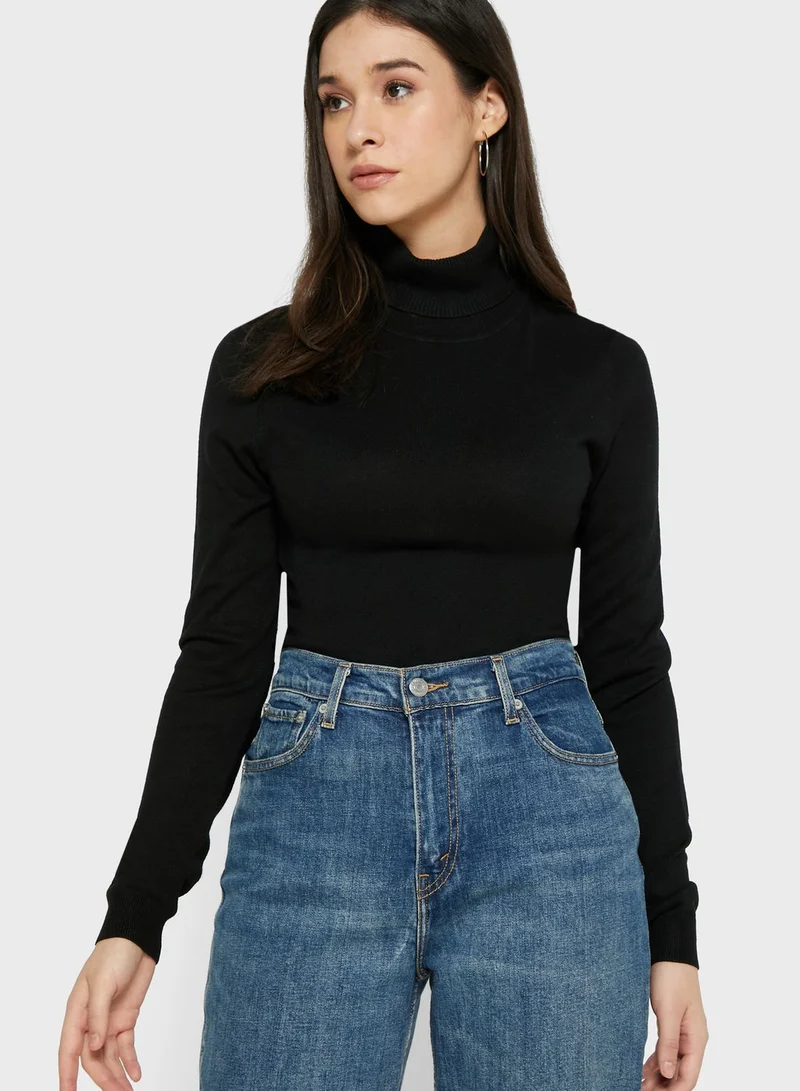 Roll Neck Top