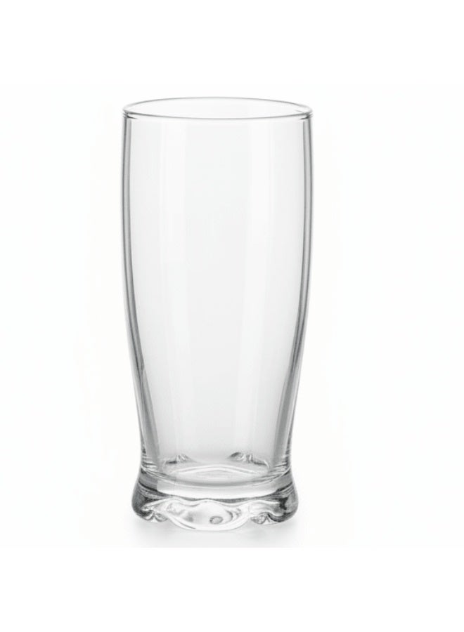 Madison BR Madison Tall Long Drink Glass Set 375 ml Premium Clear Glass for Beverages (3 Pieces) - Image 1