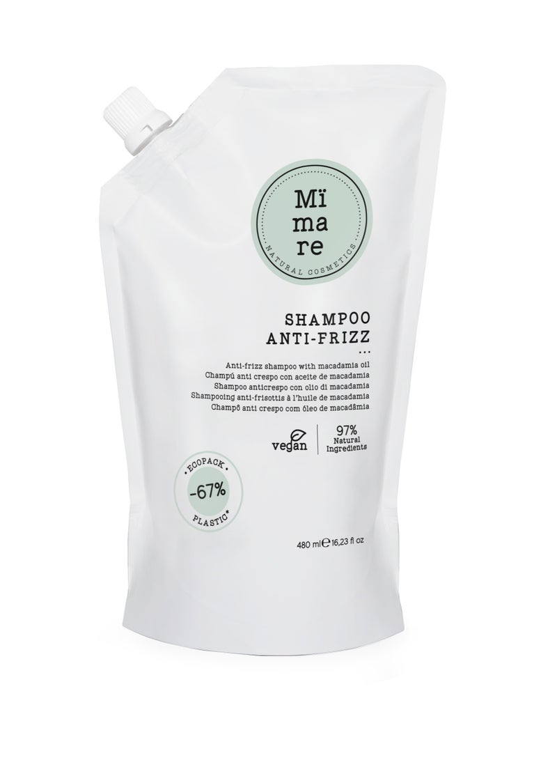  مي ما ري لمستحضرات التجميل الطبيعية  شامبو ميمار المضاد للتجعد 480 مل