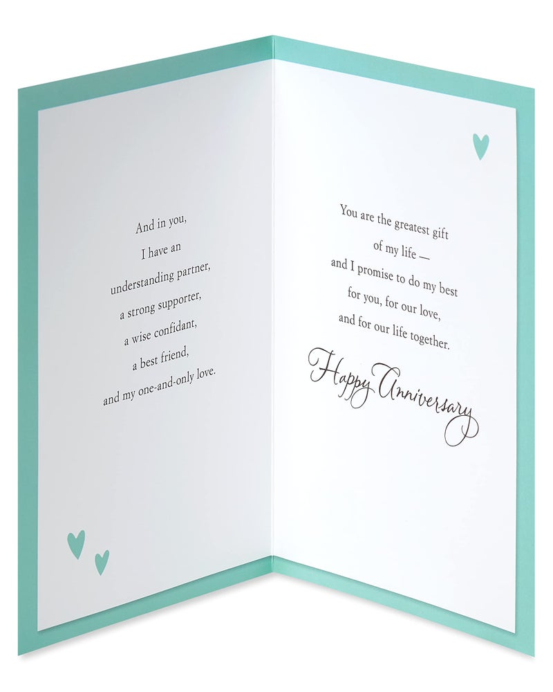 American Greetings Romantic Anniversary Card (Greatest Gift) - Image 2