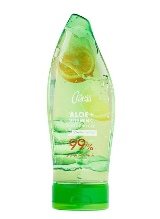 Craess Soothing Gel with Aloe Vera and Vitamin C 265ml
