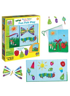 Creativity for Kids The Very Hungry Caterpillar Toy: Fun Felt Play Busy Board For Toddlers From The World Of Eric Carle Books Preschool Arts And Crafts For For Kids Ages 35+  - Image 1