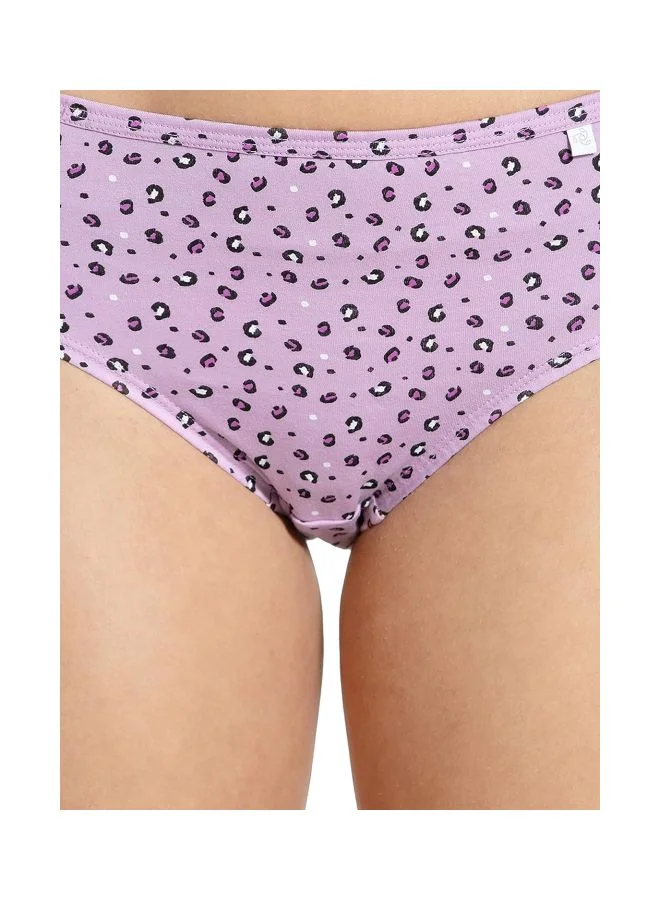 JOCKEY Jockey 1406 Women High Coverage Super Combed Cotton Mid Waist Hipster with Concealed Waistband and StayFresh Treatment Pack of 3