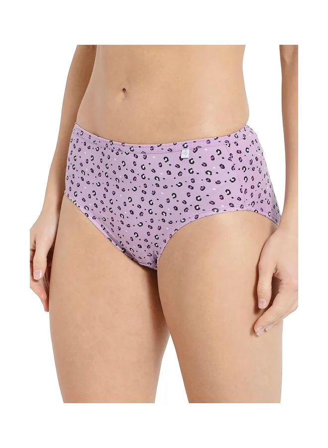 JOCKEY Jockey 1406 Women High Coverage Super Combed Cotton Mid Waist Hipster with Concealed Waistband and StayFresh Treatment Pack of 3