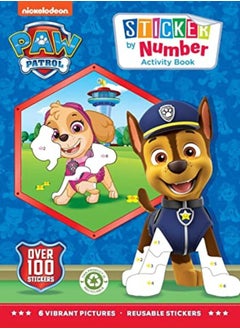 Paw Patrol Sticker by Number Activity Book 
