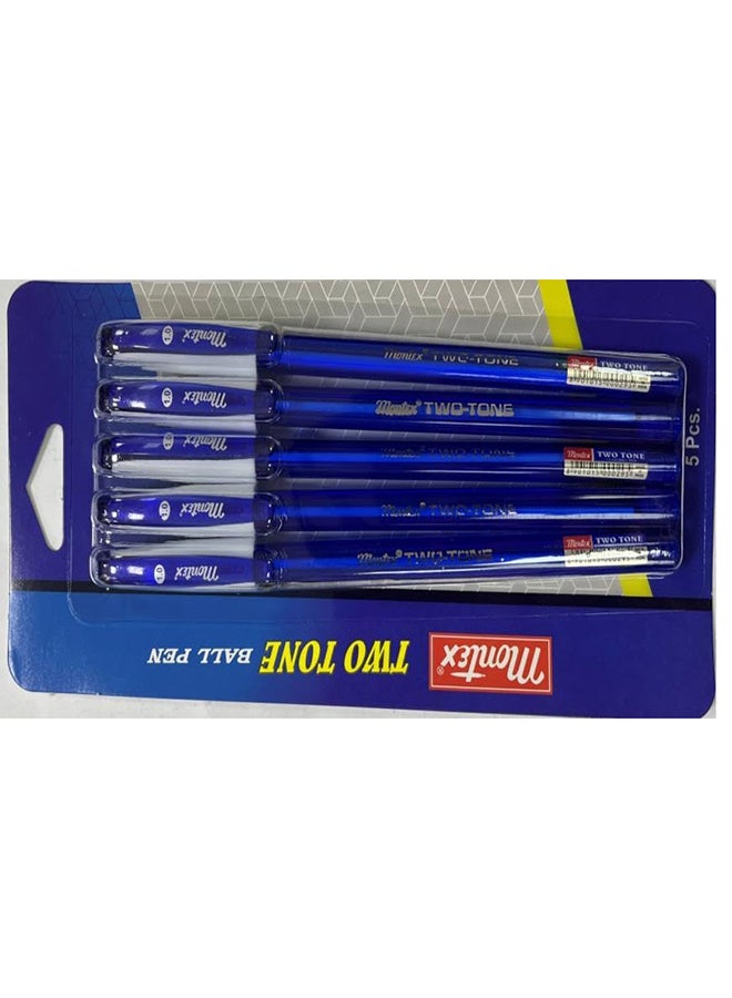 Montex Two Tone Ball point 5pc