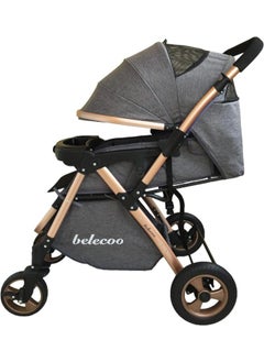 Belecoo Push 'N Go Stroller - Gray - pzsku/ZA295A72DA1A9287DD1D8Z/45/_/1718667083/385e2b0f-057f-4f91-a8b7-b2fb43358257