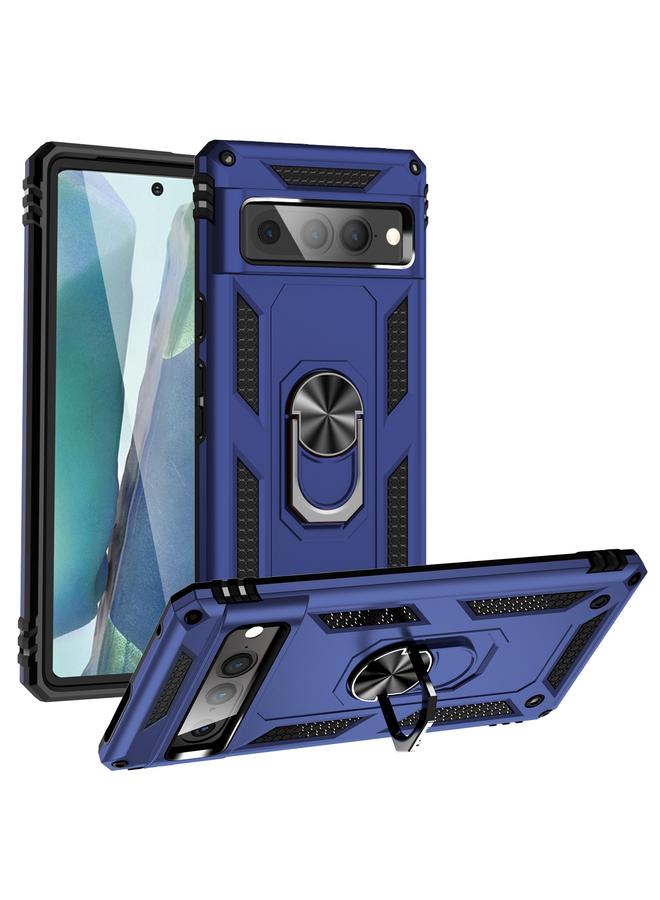 جرين تايجر جراب لهاتف Google Pixel 7 Pro، جراب واقٍ مقاوم للصدمات مصنوع من مادة TPU + PC مع حامل دوار 360 درجة - Image 1