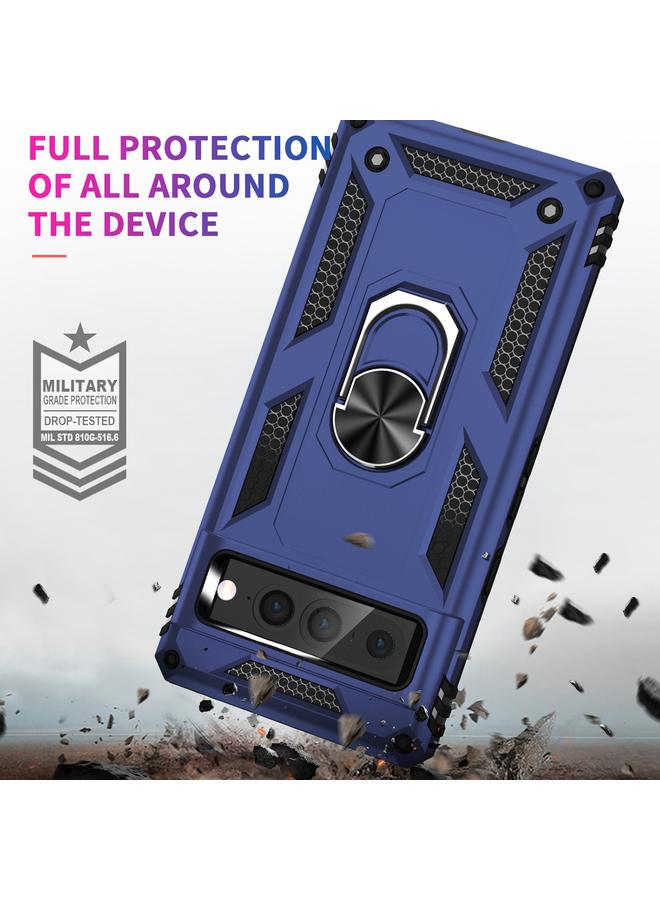 جرين تايجر جراب لهاتف Google Pixel 7 Pro، جراب واقٍ مقاوم للصدمات مصنوع من مادة TPU + PC مع حامل دوار 360 درجة - Image 5