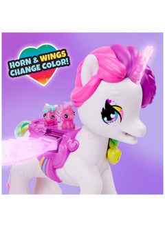 Colleggtibles, Hatchicorn Unicorn Toy With Flapping Wings, Over 60 Lights & Sounds, 2 Exclusive Babies, Kids Toys For Girls Ages 5 And Up - pzsku/ZA295C64DD733BAEE896EZ/45/_/1733730332/2eff7878-84b3-499c-b443-b9703711b05b