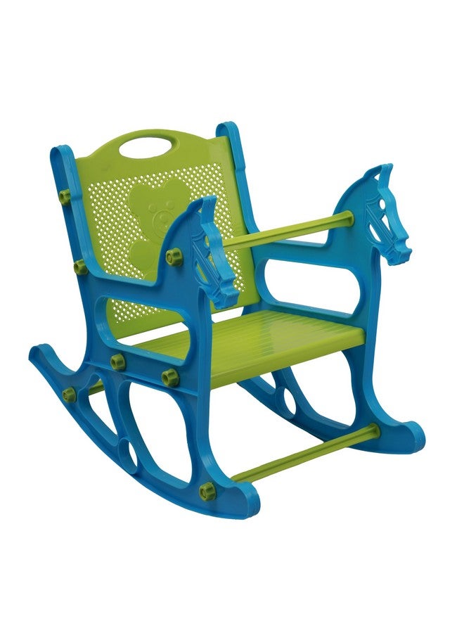 My Giraffe Baby Rocking Chair (M Blue with L Green) - 6 Months to 3 Years - Upto 20 kgs - Image 1