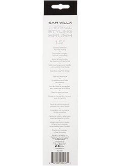 Sam Villa Signature Nylon & Boar Bristle Hair Brush Thermal Round Styling Brush  - Image 5