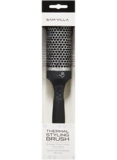 Sam Villa Signature Nylon & Boar Bristle Hair Brush Thermal Round Styling Brush  - Image 4