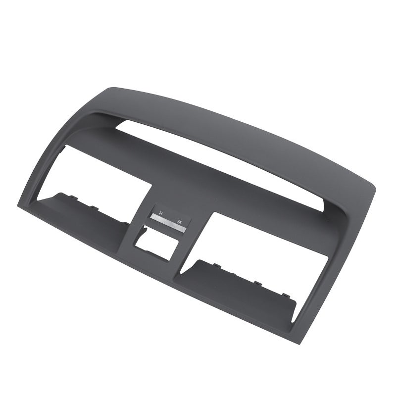 Front Center Air Conditioning Vent Cover: High Grade Wearproof Heatproof Plastic - Precise Seamless Fit Dashboard Air Vent Frame for Camry XV40 2007 to 2012 Car Interior Upgrade - Image 2
