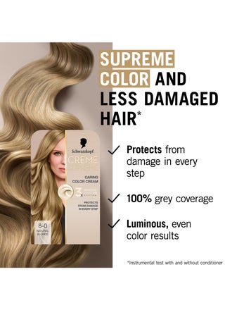 Full Kit Permanent Hair Coloration 8-0 Natural Blonde - view 4