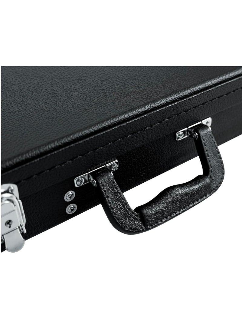Generic Electric Guitar Hard Case, Hard-Shell for Standard Electric Guitars, Rectangle Standard for 39-Inch Electric Guitars Protective Carrying Case with Lock Latch Padding  - Image 1