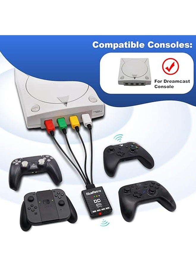 General RetroScaler SEGA Dreamcast Wireless Controller Adapter - SEGA Dreamcast compatible with PS3/PS4/PS5, Xbox One S, Series X/S, Switch Pro Bluetooth controllers  - Image 3