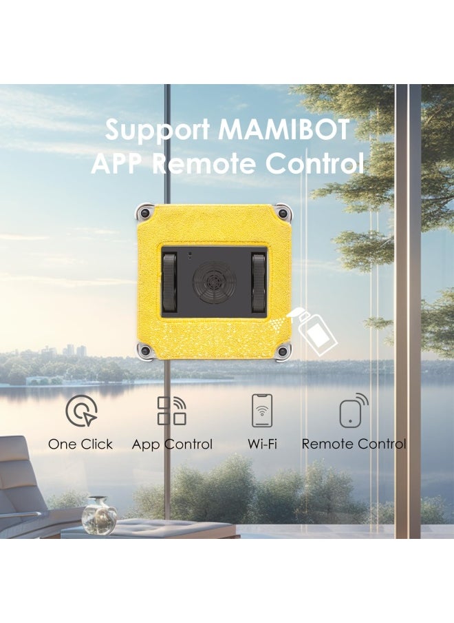 Mamibot - W120-T Window Cleaning Robot Vacuum with iGLASSBOT APP Remote ControlRobotic Vacuum Cleaner for Windows GlassTilesBathroom Cleaning - Image 1