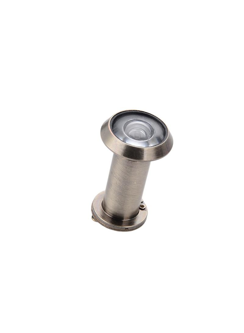 Pipe Diameter 16mm Bronze For Door Thickness 40-63mm Safety Door Viewer Security Door Wooden Door Mirror 200 Degree Wide Angle HD Glass Lens Anti-pry  - Image 1