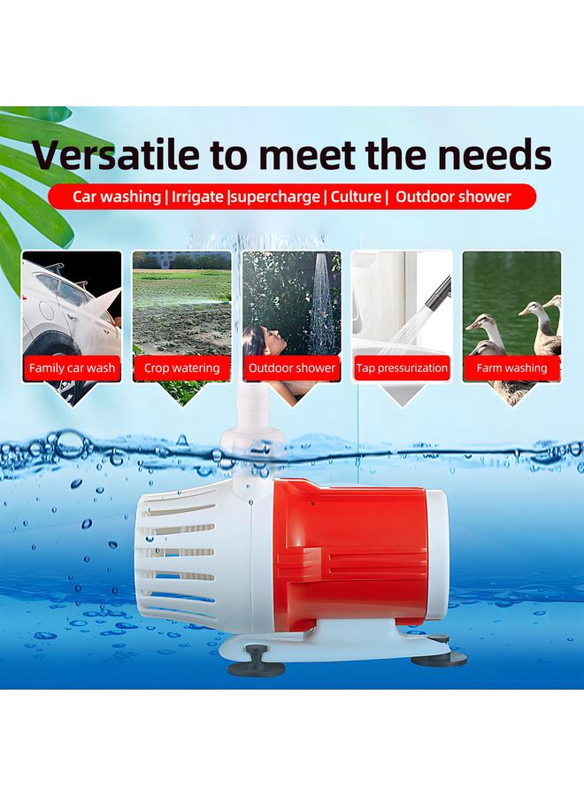 Thoraya DC24V Submersible Pump 25W Ultra Silent Solar Brushless Hydroponic Water Pump for Fish Tank Aquarium Landscaping  - Image 4