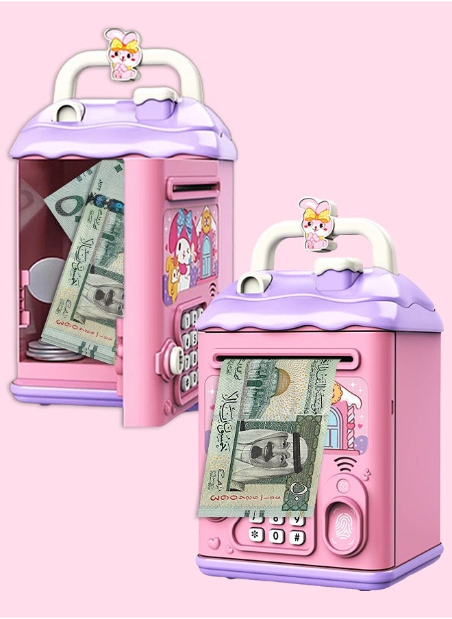 Mi VAZA - Electronic Money Saving Box With Password - Money Bank - Coin Bank - Melody - ATM Machine - Automatic Deposit - Kid Toy - Image 1