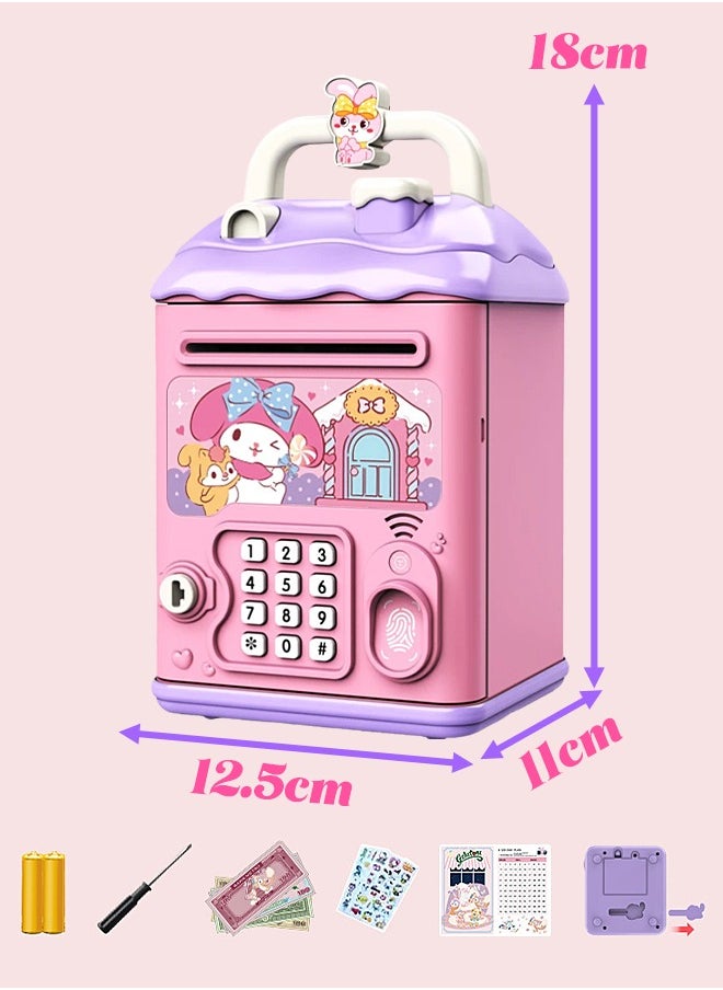Mi VAZA - Electronic Money Saving Box With Password - Money Bank - Coin Bank - Melody - ATM Machine - Automatic Deposit - Kid Toy - Image 1