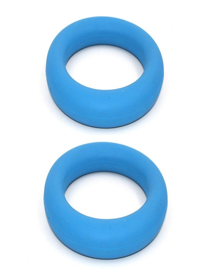 X ron Tennikoit Ring Sponge Filled 2 Pcs 6.5 Inches Diameter Playing Tennikoit Ring, Tennis Ring, Rubber Frisbee (Blue) 2 Pcs - Image 3