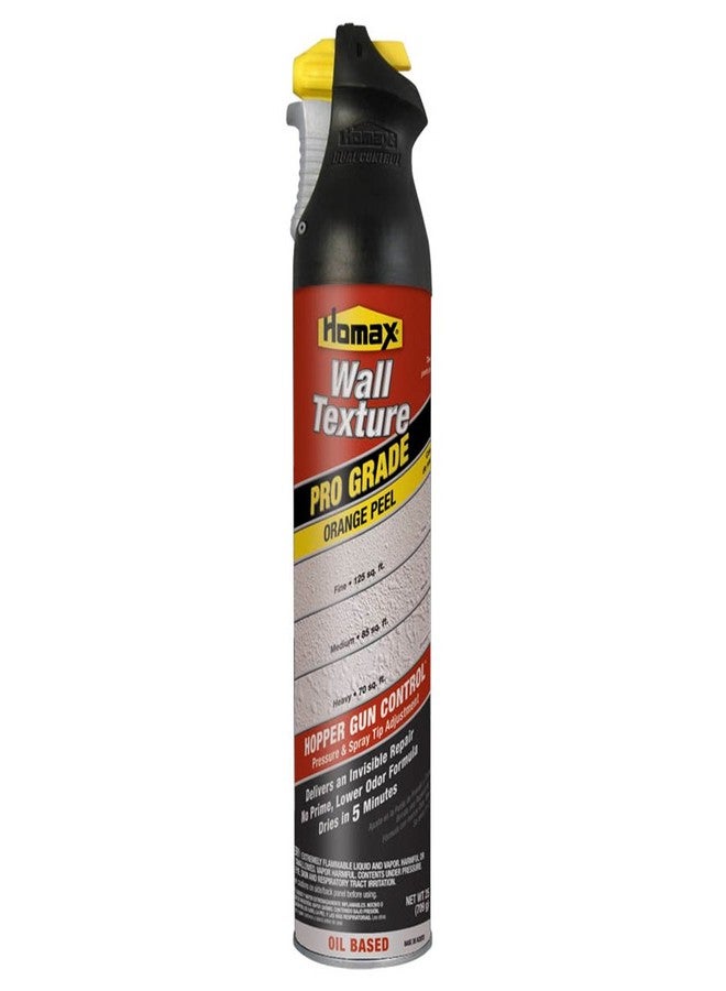 Homax 41072045551 Pro Grade Wall Texture 25 oz, Orange Peel, Oil Based Aerosol Wall Texture