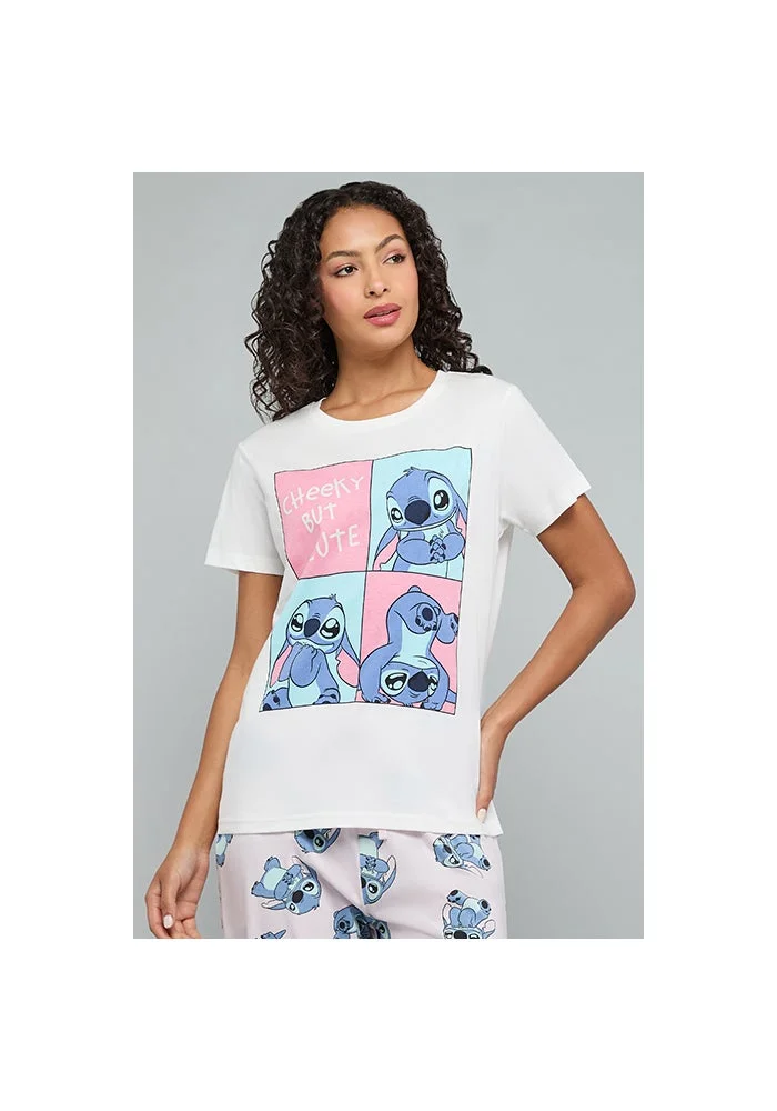 R&b Stitch Printed Pyjama Set