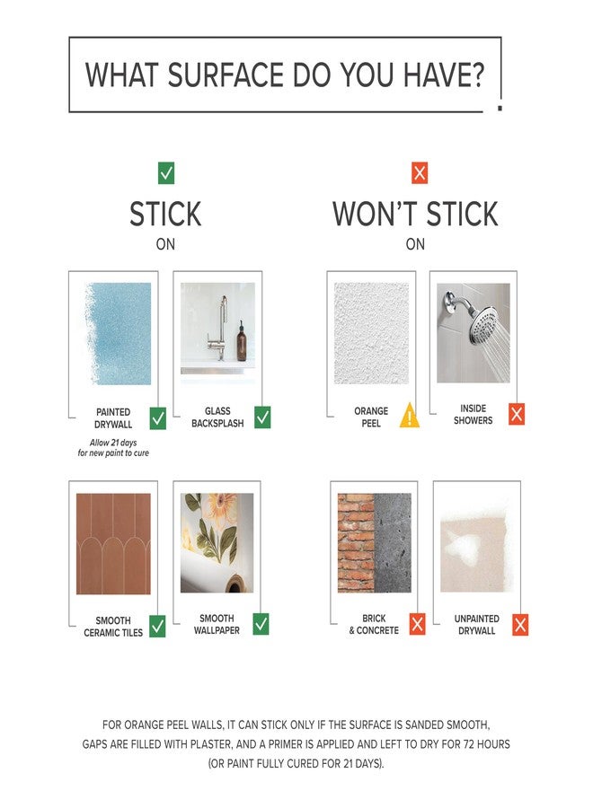SMART TILES Peel and Stick Backsplash - 5 Sheets of 11.43" x 9" - 3D Adhesive Peel and Stick Tile Backsplash for Kitchen, Bathroom, Wall Tile - Image 5