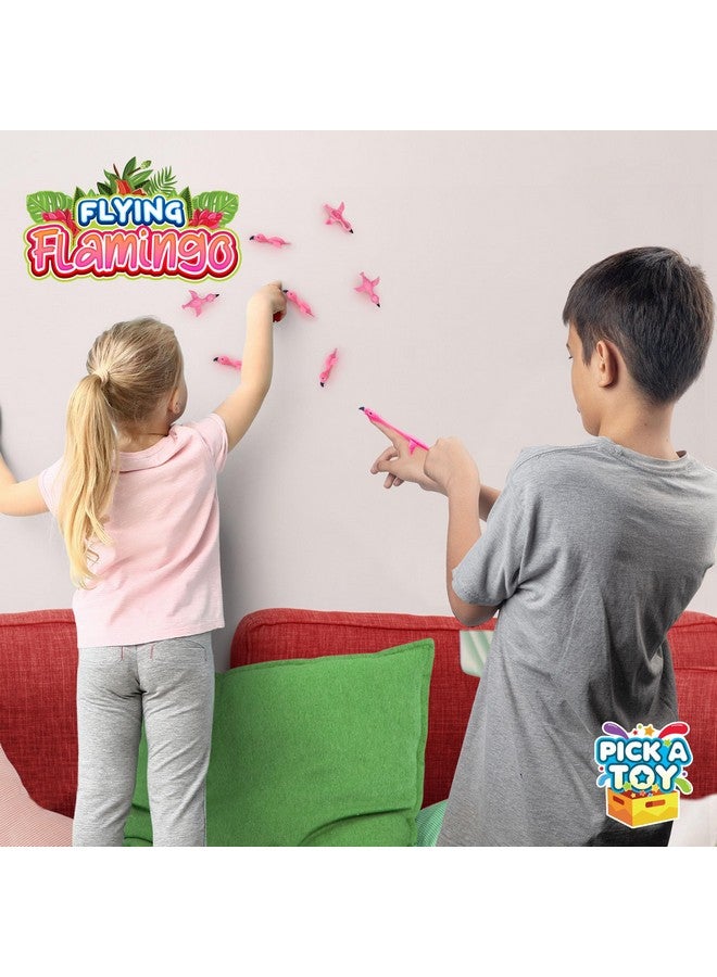 بيك ايه توي 36 قطعة من ألعاب طيور النحام للأطفال - لعبة إطلاق الطيور بإصبع - ديكورات ذات طابع استوائي - صندوق الكنز للأطفال - جوائز، مقلاع الدجاج الطائر - Image 5