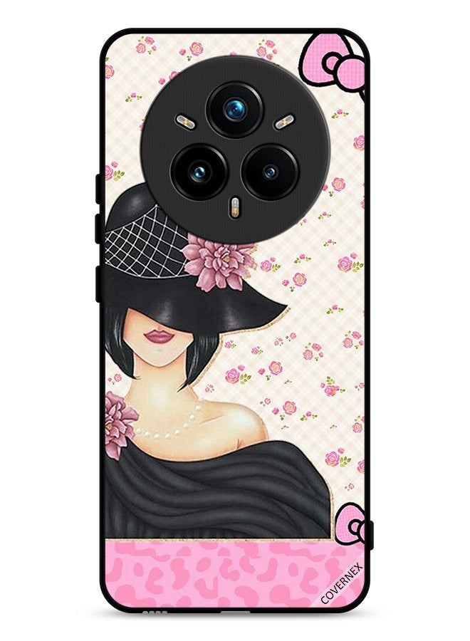 Covernex Realme 14 Pro 5G Protective Case Cover Hat Girl