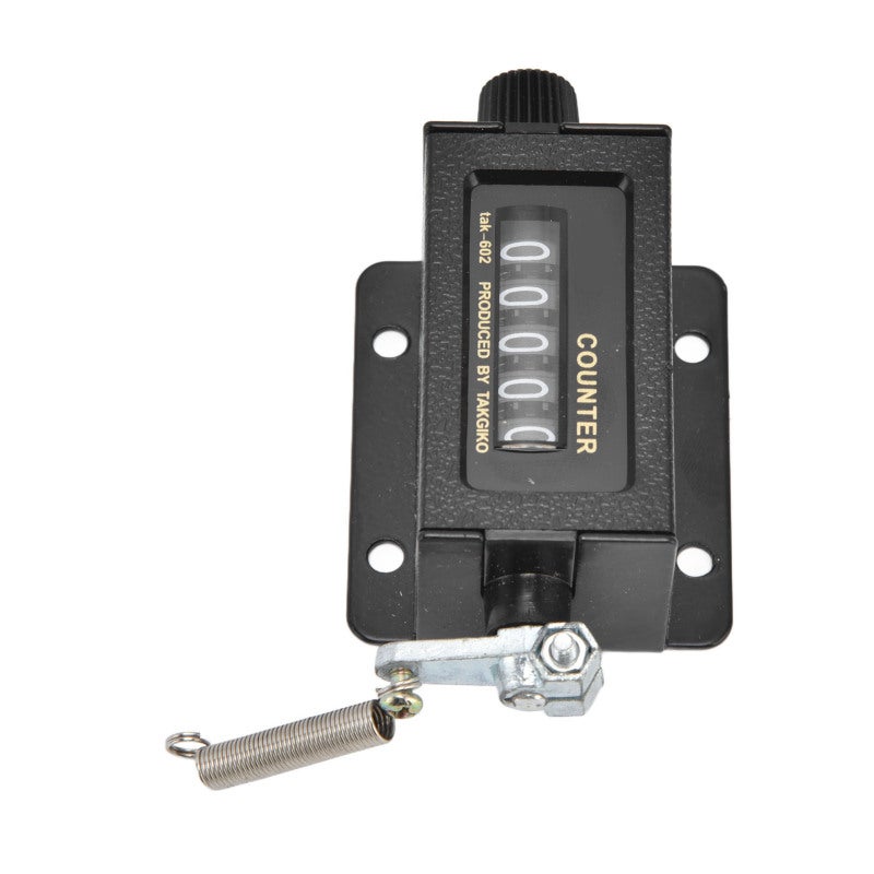 Mechanical Counter: 5-Digit Glass Mirror Design - Rotatable Reset Device Digital Display for Printing Machine Counting - Image 3