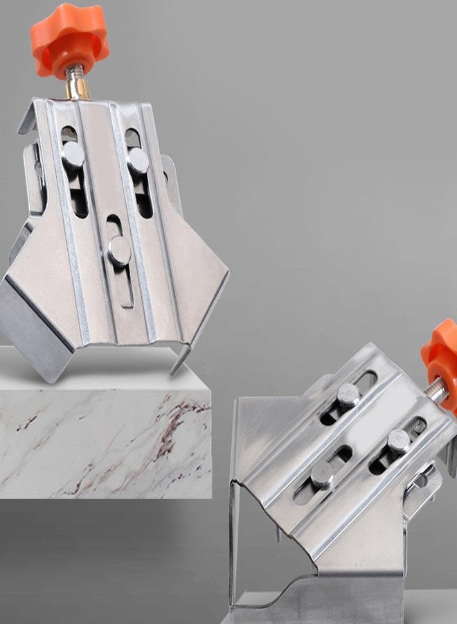 Bewinner 4PCS Corner Clamps for Woodworking, 90 Degree Adjustable Swing Jaw Right Angle Clamps, Single Handle Corner Clamp Set for DIY Projects with Stainless Steel Construction - Image 5