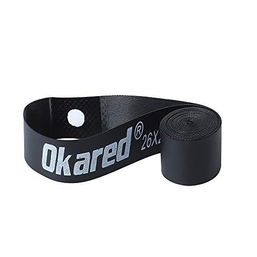 Okared 2PCS Bicycle Rim Strip 26'' /Bicycle Tire Liner/Bicycle Inner Tube Pad Rim Liner/Inner Tube Tyre Guard Cushion Pad Protector - Image 2
