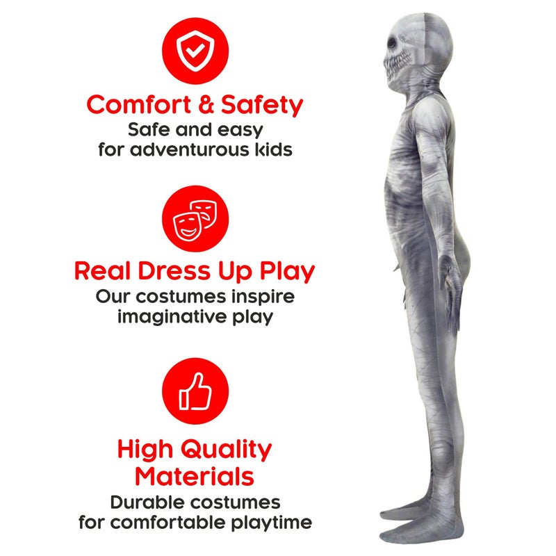 Morphsuits The Rake Costume for Kids, Scary Halloween Costume for Boys, Creepy Kids Outfit, Fun Dress-Up, Large - Image 3