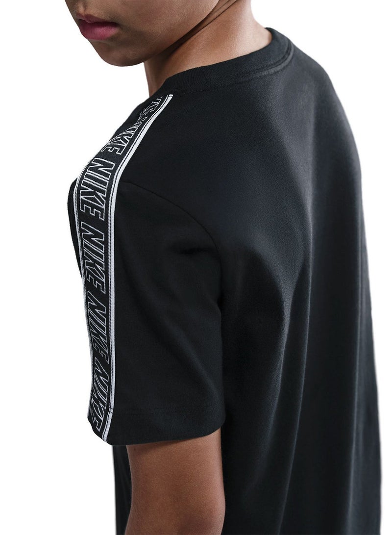 Nike Kids Club Poly Blend T-Shirt - Image 4