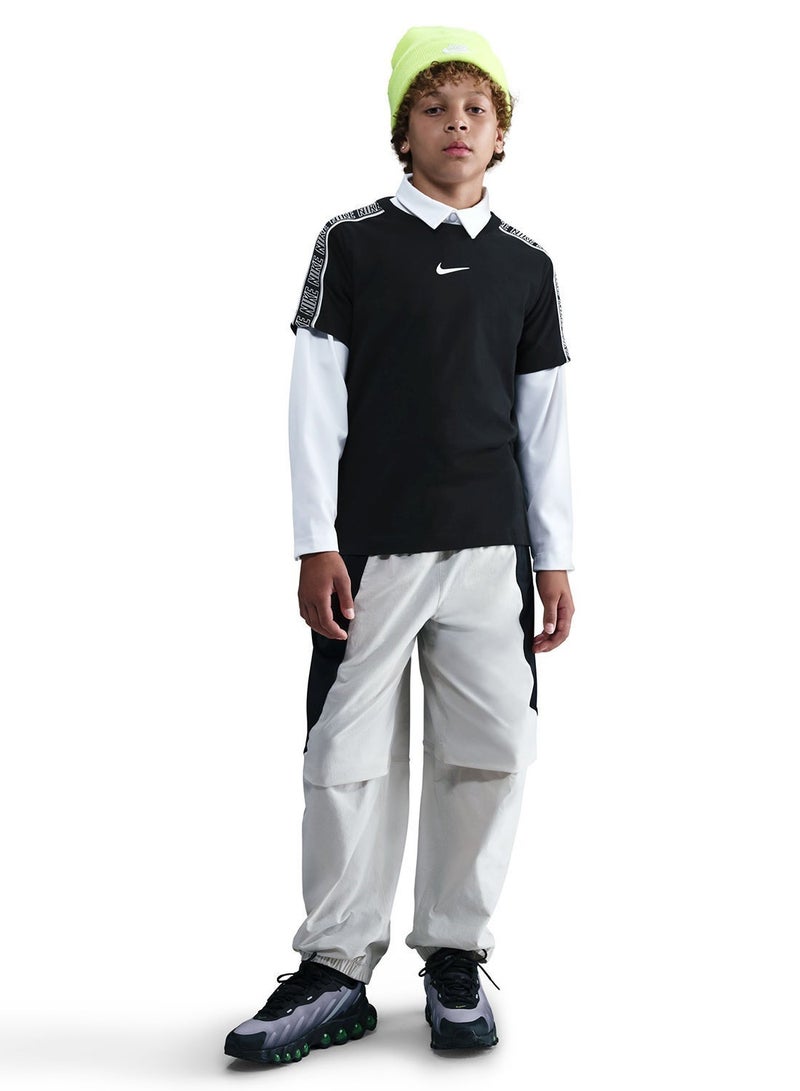 Nike Kids Club Poly Blend T-Shirt - Image 1