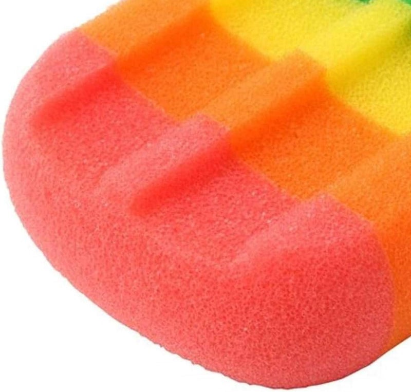 woobles Cleaning Scrubber Kitchen Sponge Brush Creative Ice Cream Shaped Stick Washing Cleaning Sponge Soft Shower Bathroom Scrubber (Random Color) Bath Sponge - Image 4