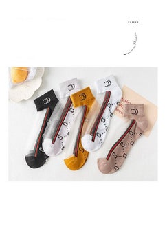 Pack Of 5 Pairs Of Ankle Socks Multicolour - pzsku/ZA297A764599C77A4A2DFZ/45/_/1686125902/265d8fe0-e7ac-4022-9c2e-e5b2dc443dd8