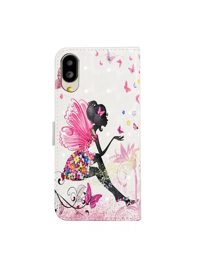 erorex Case For Sharp Basio active SHG09 Oil Embossed 3D Drawing Leather Phone Case - Image 4