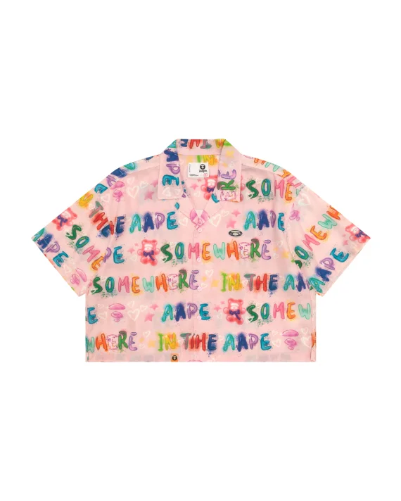AAPE AAPEUNVS cropped shirt