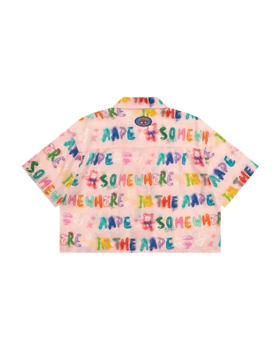 AAPE AAPEUNVS cropped shirt