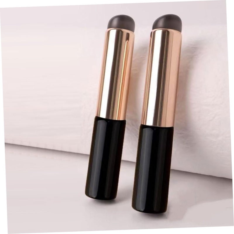 6pcs Reusable Silicone Lip Brush for Women Ergonomic Lipstick Applicator Wands for Lip Balm Gloss Concealer and Eyeshadow Travel-friendly Makeup Brush Kit - Image 4