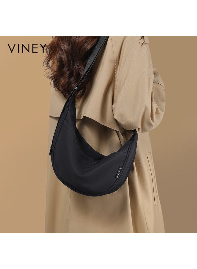 Viney Handbag, Women's Large Capacity Tote Bag, Commuter Crossbody Shoulder Bag, Birthday Gift With High-end Feel For Girlfriend Or Wife - Image 1